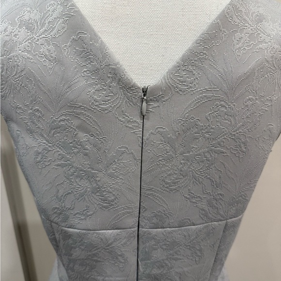 ANTONIO MELANI Gray Midi Dress Size 6 Semi Formal Business Casual Professional - Picture 3 of 8